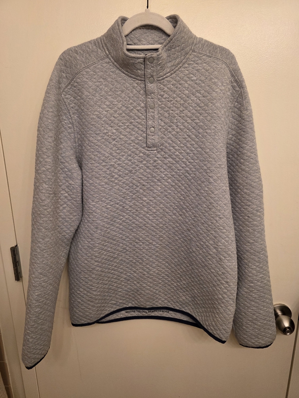 Rhone Mens Gramercy Pullover - Snap Placket